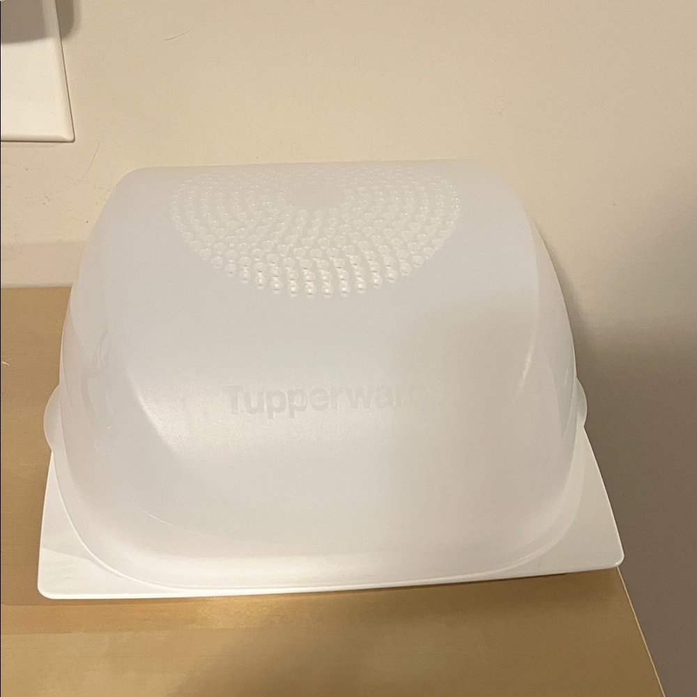 Tupperware White Cheese Saver